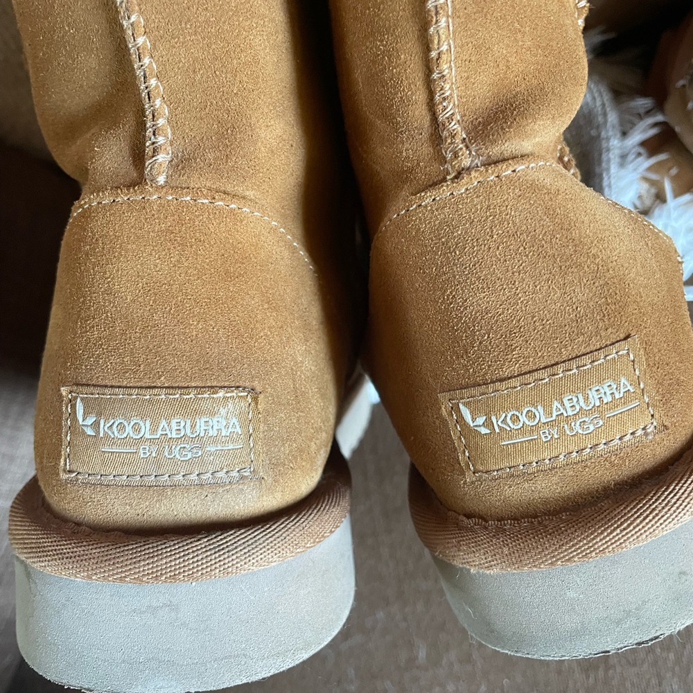 Ugg Koolaburra size 7, used, small spot in pictures can probably be cleaned
